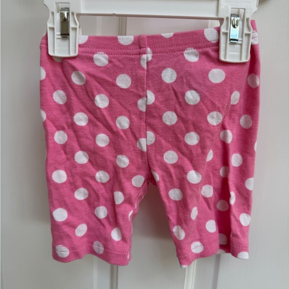 Simple Joys by Carter’s 24M Girls Pink Polka Dot Pajama Shorts - Picture 1 of 4